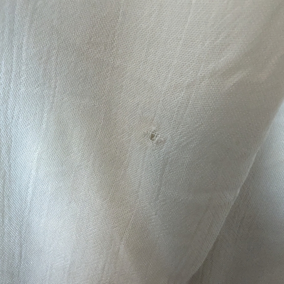 Frocella tunic blouse white with blue embroidery, lined - Picture 11 of 11